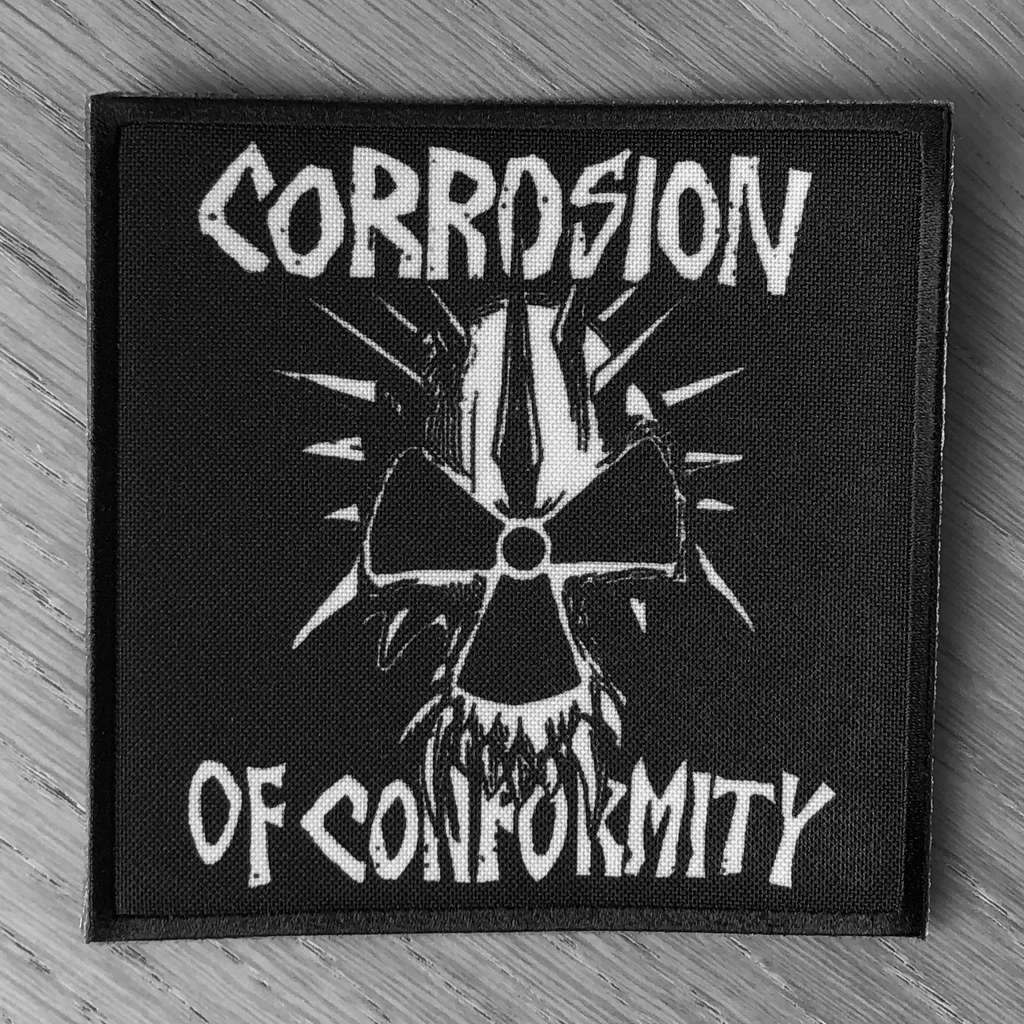 Corrosion of Conformity - White Logo (New) (Printed Patch)