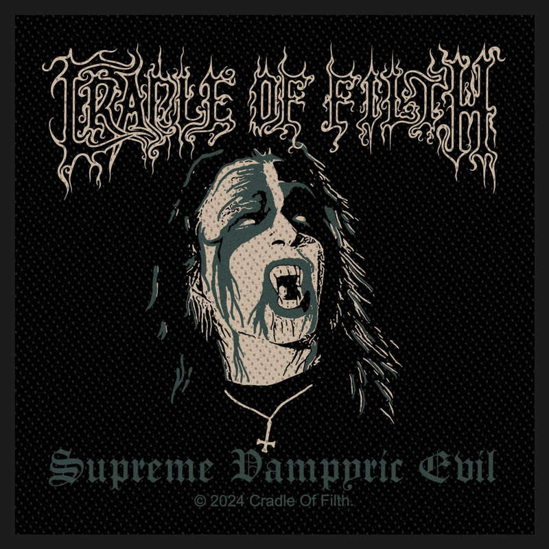 Cradle of Filth - Supreme Vampyric Evil (Woven Patch)