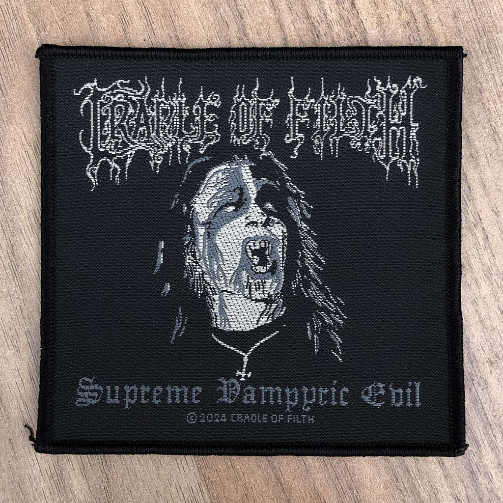 Cradle of Filth - Supreme Vampyric Evil (Woven Patch)