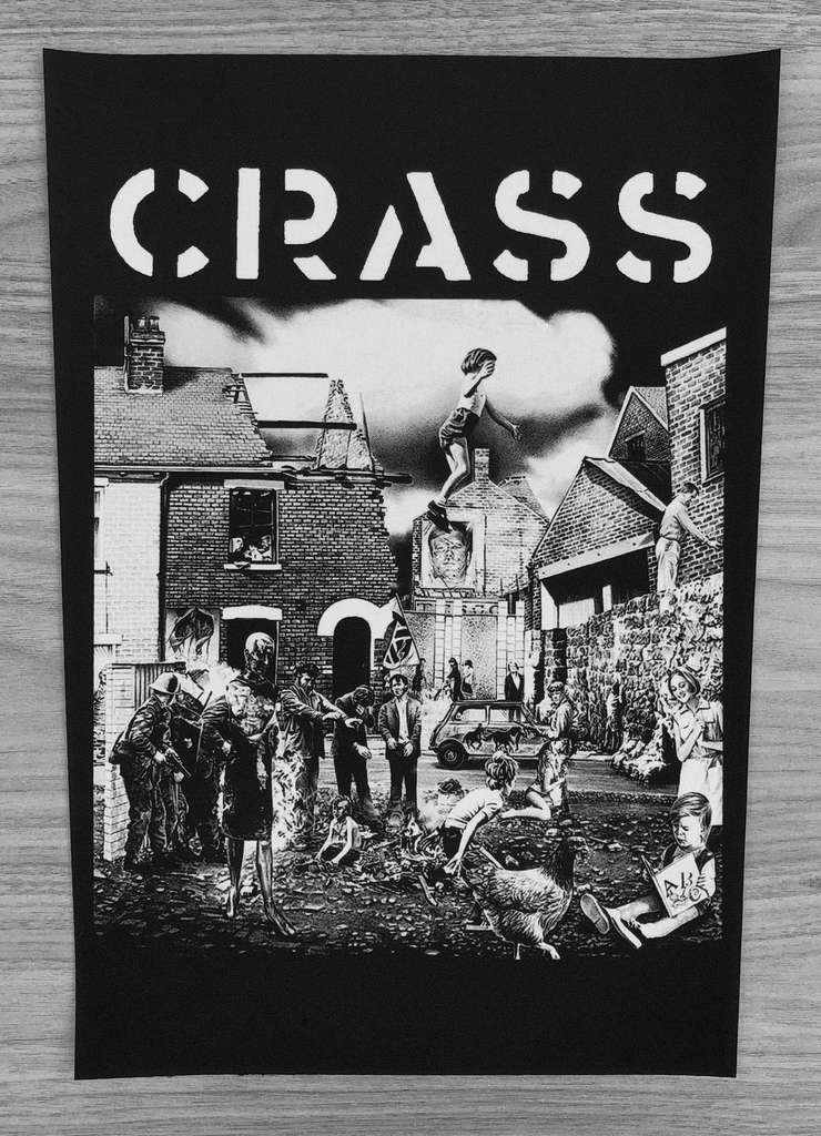 Crass - The Feeding of the 5000 (Backpatch)