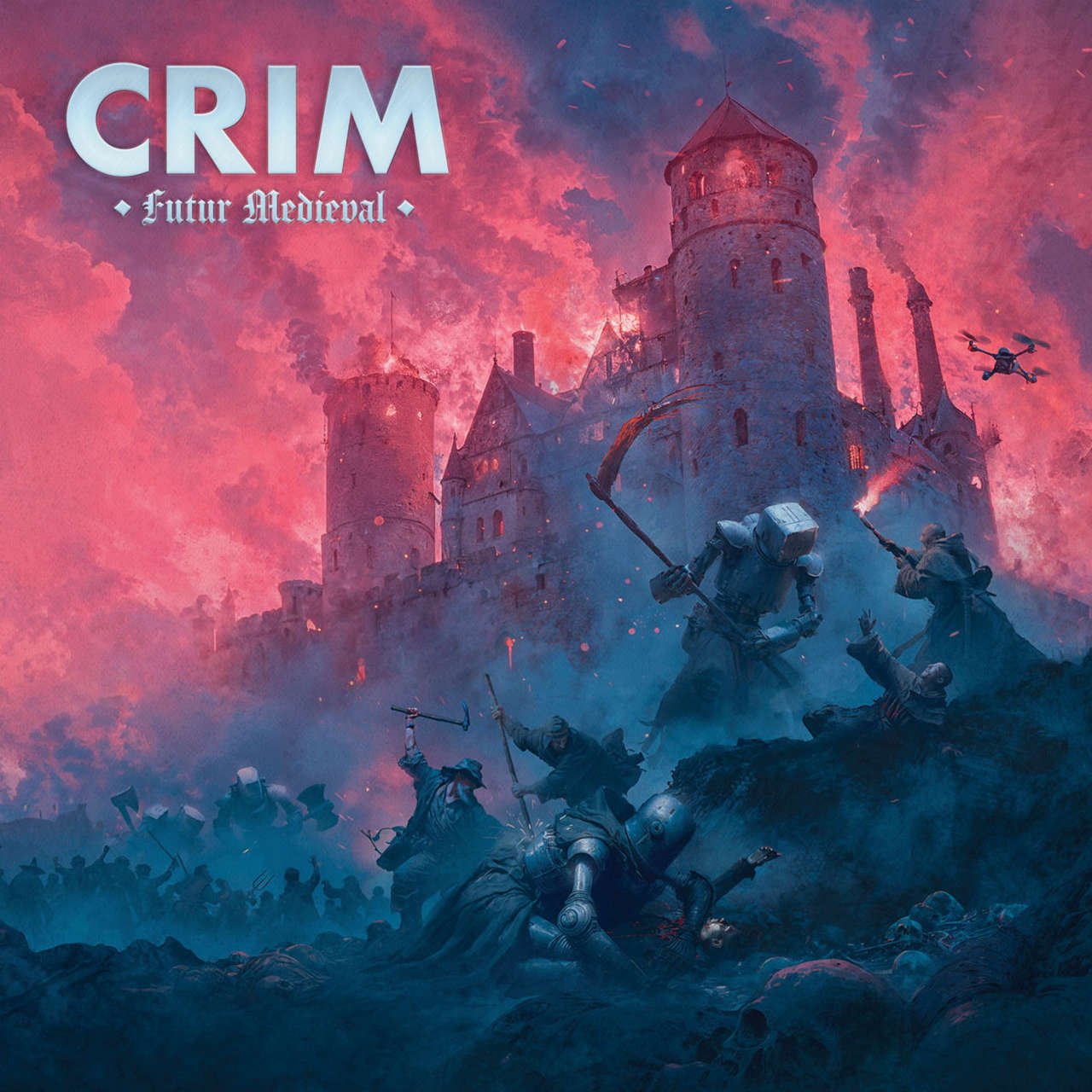 Crim - Futur Medieval (Blue & Pink Edition) (LP)