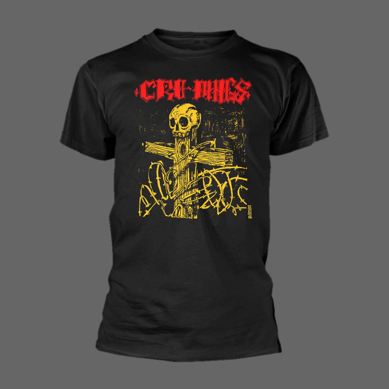Cro-Mags - Cross and Thorns (Black) (T-Shirt - Released: 30 January 2026)