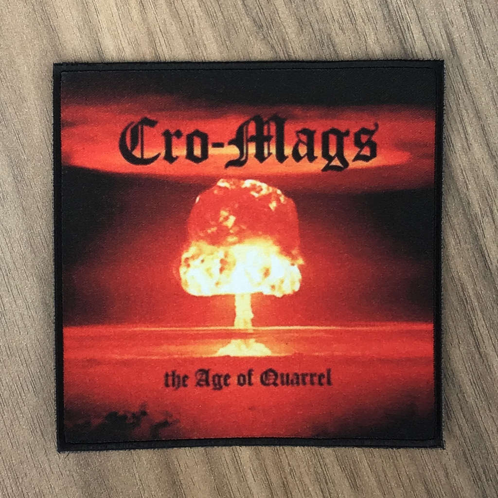 Cro-Mags - The Age of Quarrel (Printed Patch)