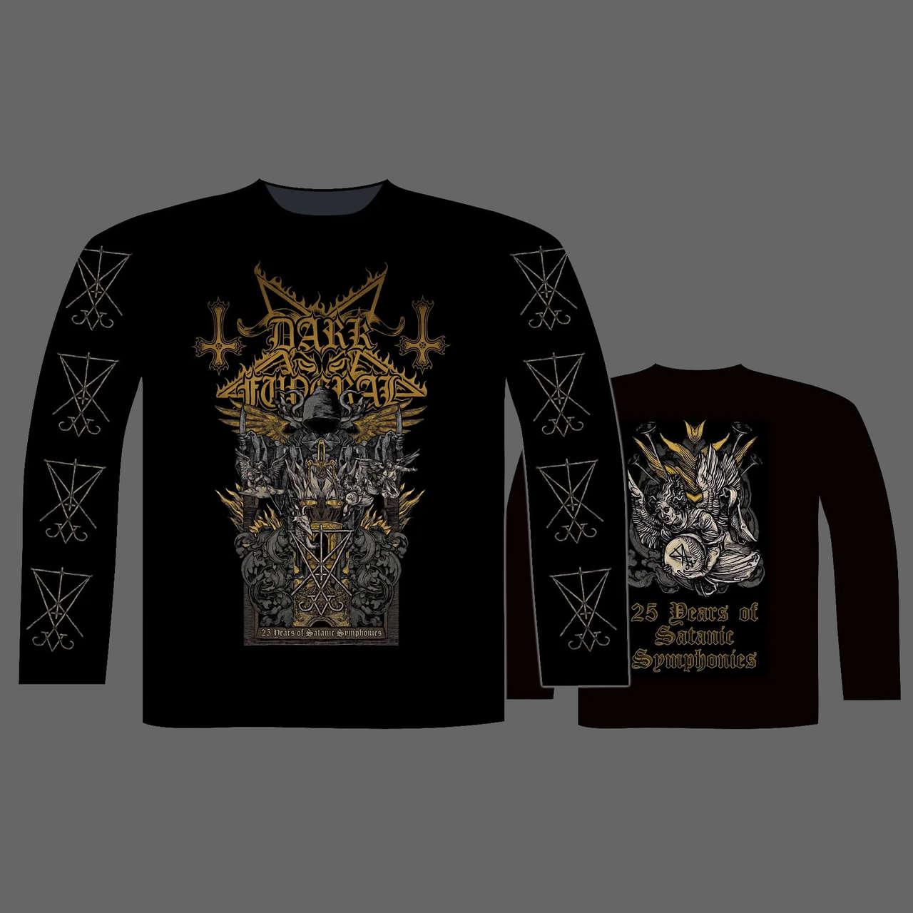 Dark Funeral - 25 Years of Satanic Symphonies (Long Sleeve T-Shirt)
