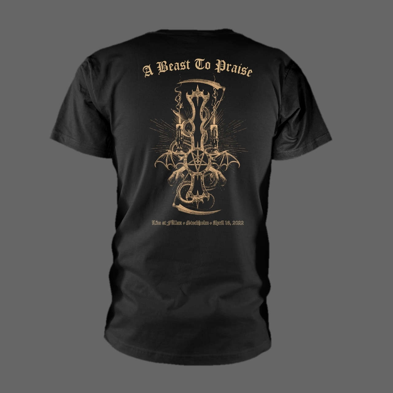 Dark Funeral - A Beast to Praise (Gold) (T-Shirt - Released: 31 July 2026)