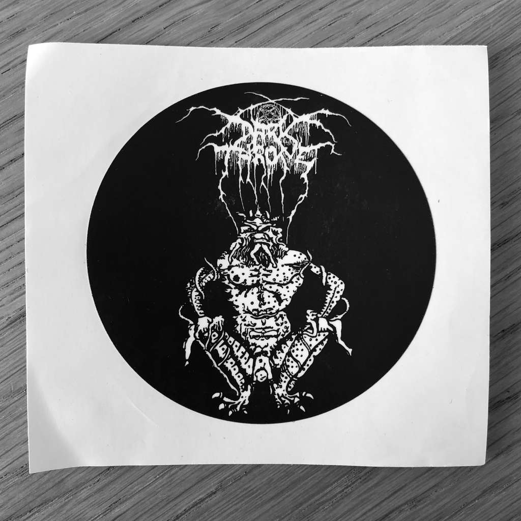 Darkthrone - Unholy Black Metal (Circle) (Sticker)