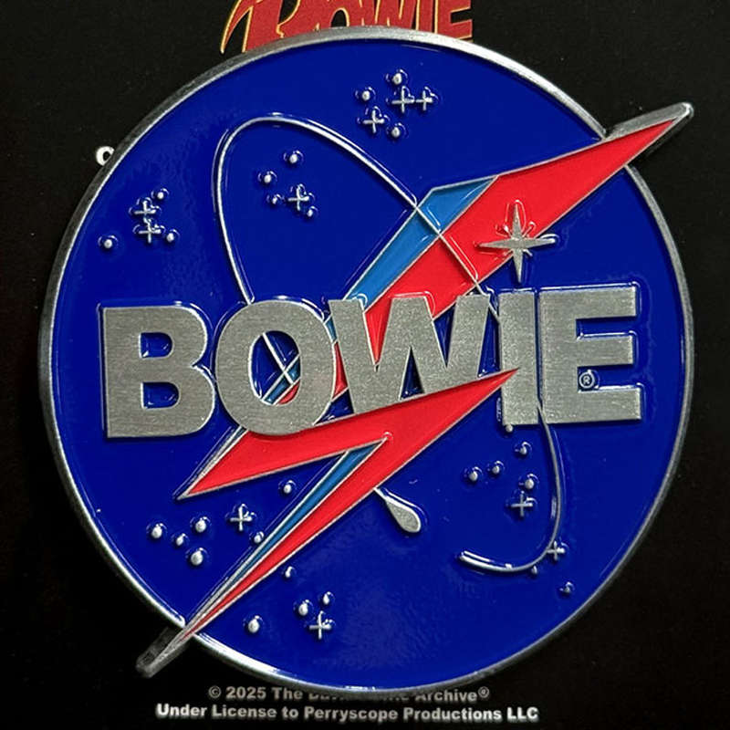 David Bowie - NASA Logo (Metal Pin)