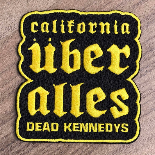 Dead Kennedys - California Uber Alles (Yellow) (Embroidered Patch)