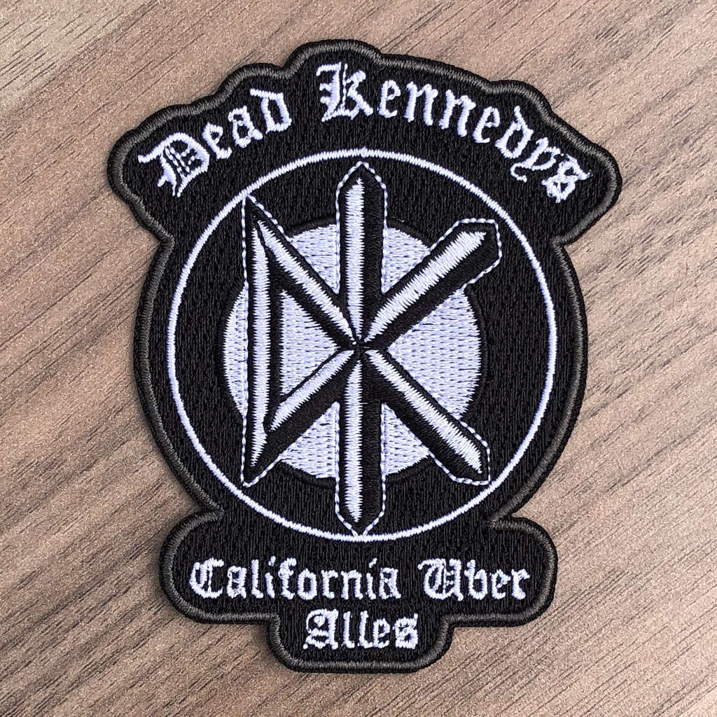 Dead Kennedys - Circle Logo / California Uber Alles (Embroidered Patch)
