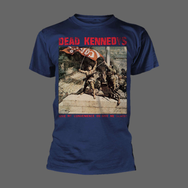 Dead Kennedys - Give Me Convenience or Give Me Death (Navy) (T-Shirt)