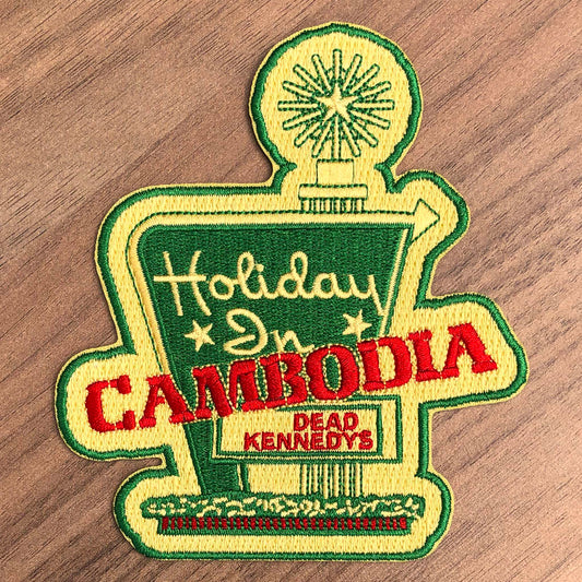 Dead Kennedys - Holiday in Cambodia (Embroidered Patch)