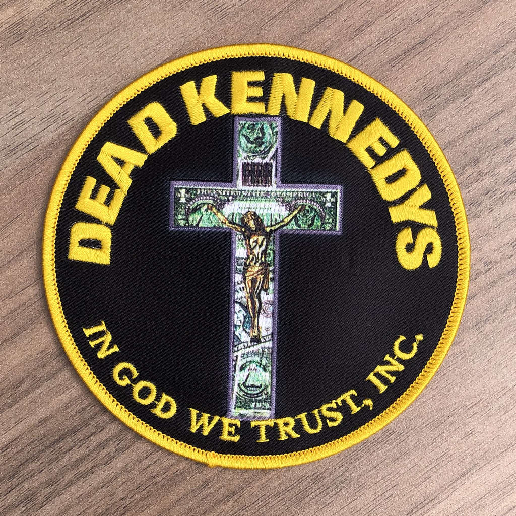 Dead Kennedys - In God We Trust, Inc (Crucifix) (Embroidered Patch)