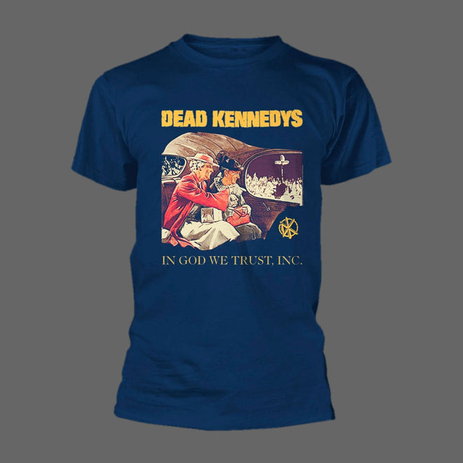Dead Kennedys - In God We Trust, Inc (Navy) (T-Shirt)