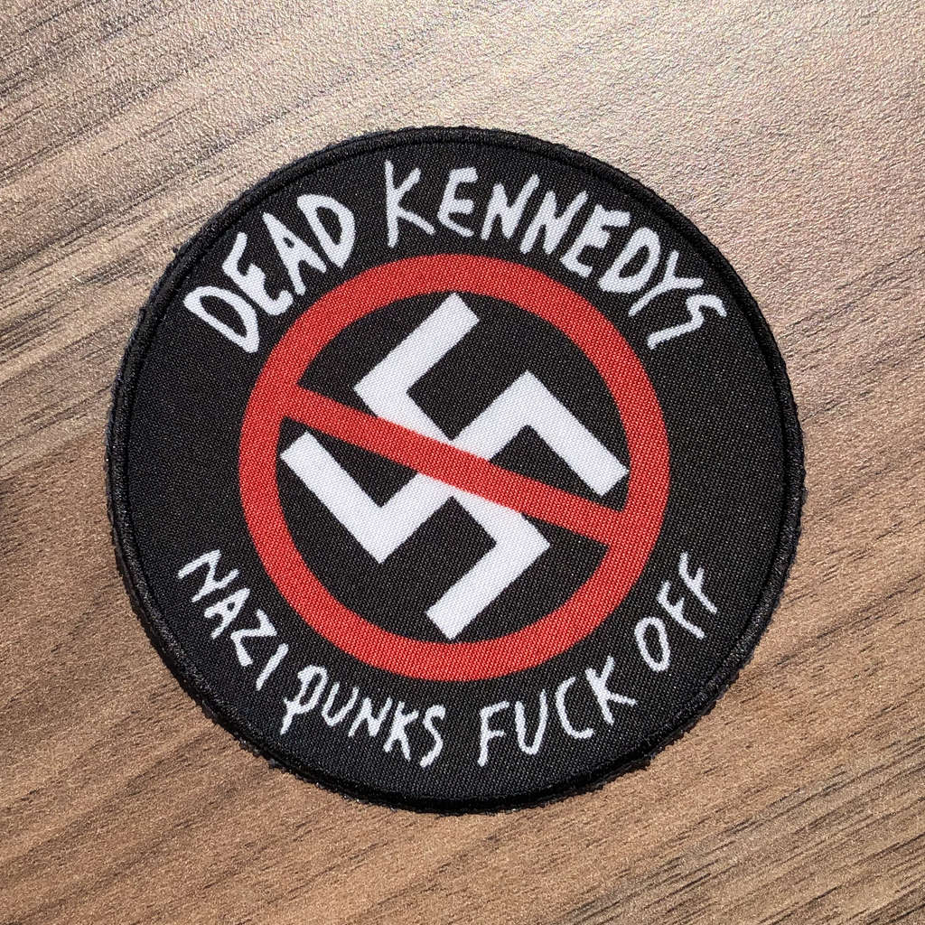 Dead Kennedys - Nazi Punks Fuck Off (Circle) (Printed Patch)