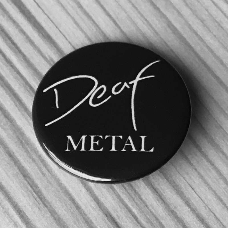 Deaf Metal (Badge)