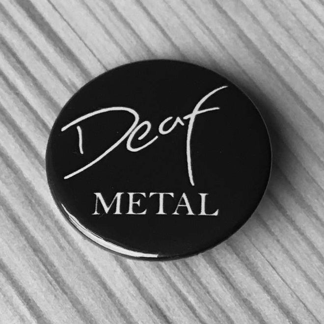 Deaf Metal (Badge)