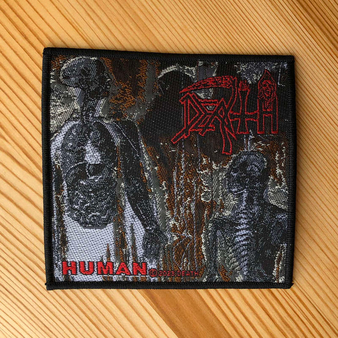 Death - Human (Woven Patch)
