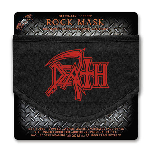 Death - Logo (Face Cover)