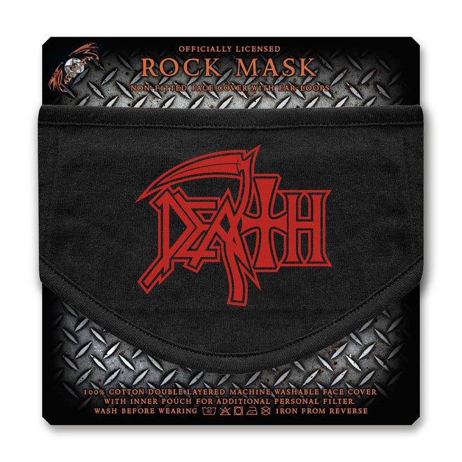 Death - Logo (Face Cover)