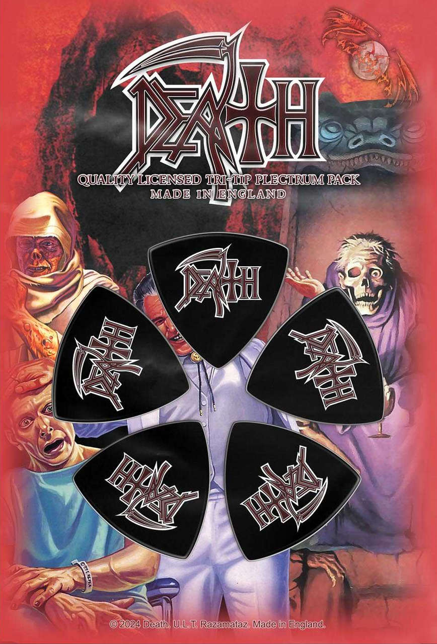 Death - Logo (Tri-Tip) (Plectrum Pack)