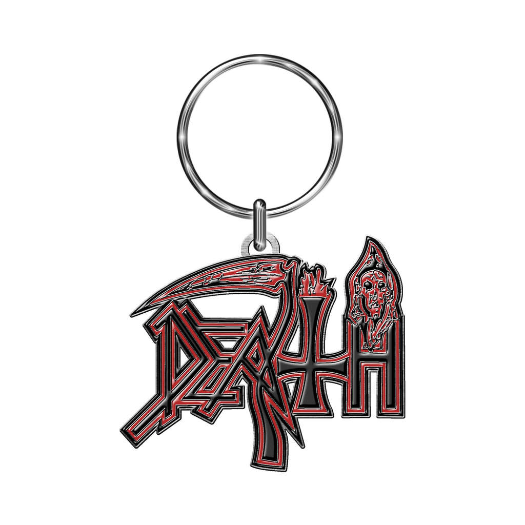 Death - Red Logo (Keyring)