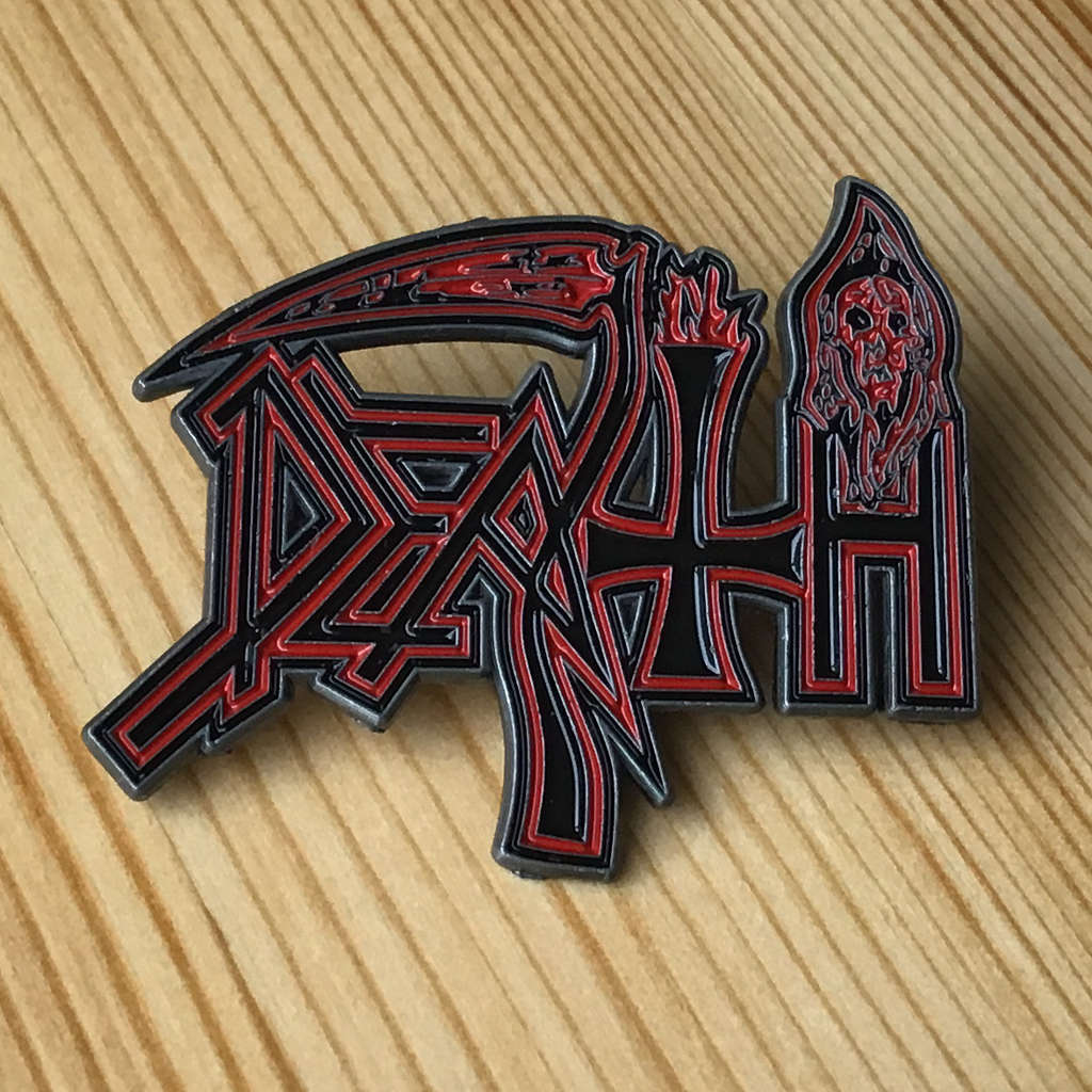 Death - Red Logo (Metal Pin) | Todestrieb