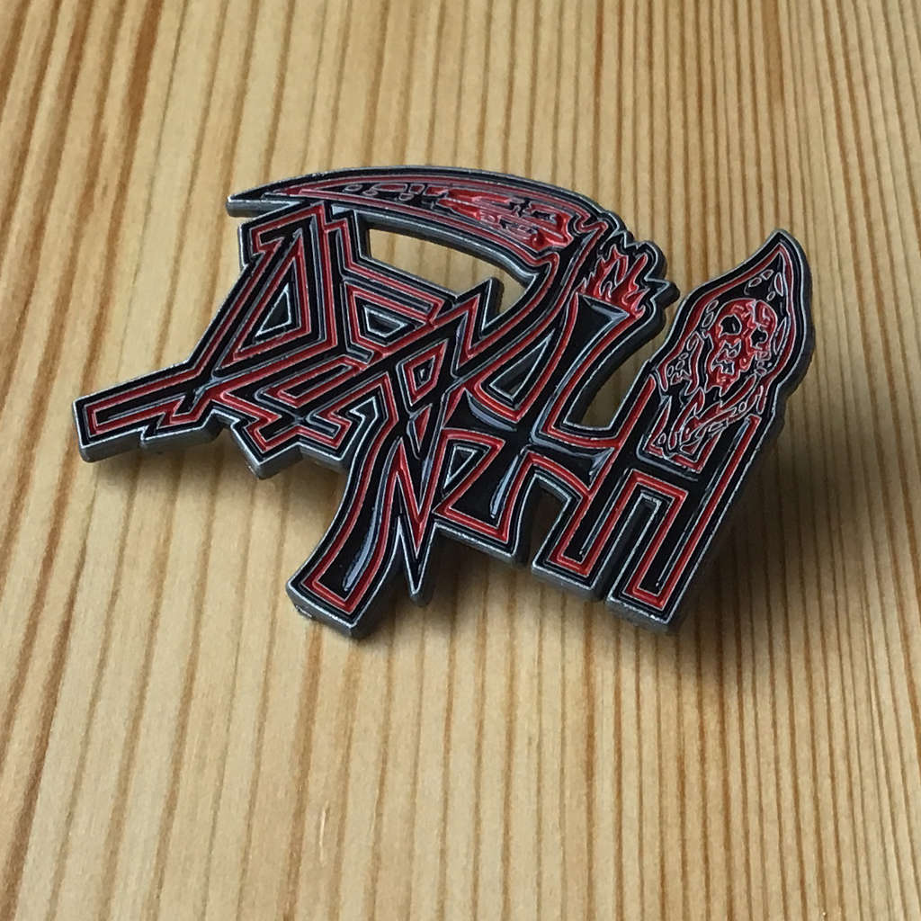Death - Red Logo (Metal Pin) | Todestrieb