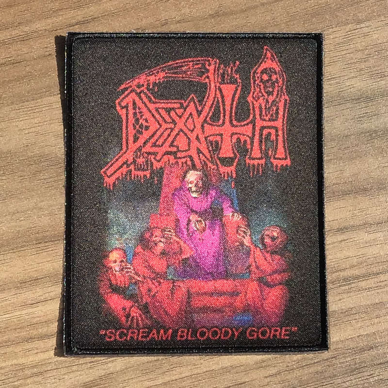 Death - Scream Bloody Gore (Printed Patch)