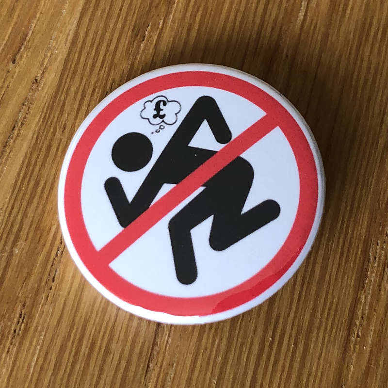 Death to Capitalist Hardcore (Badge)