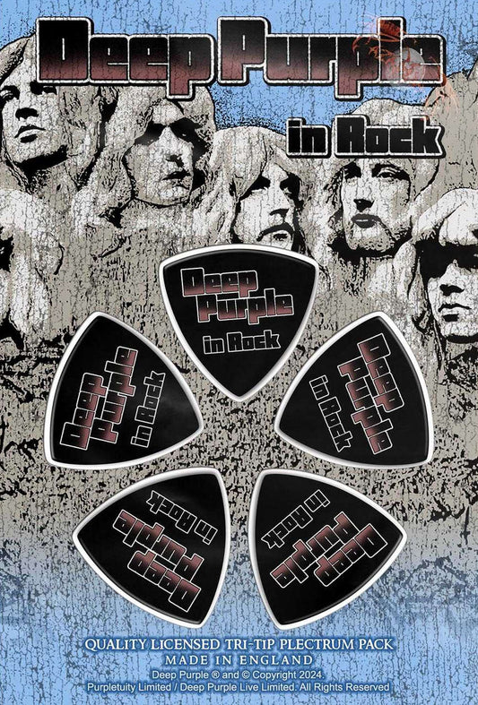 Deep Purple - Deep Purple in Rock (Tri-Tip) (Plectrum Pack)
