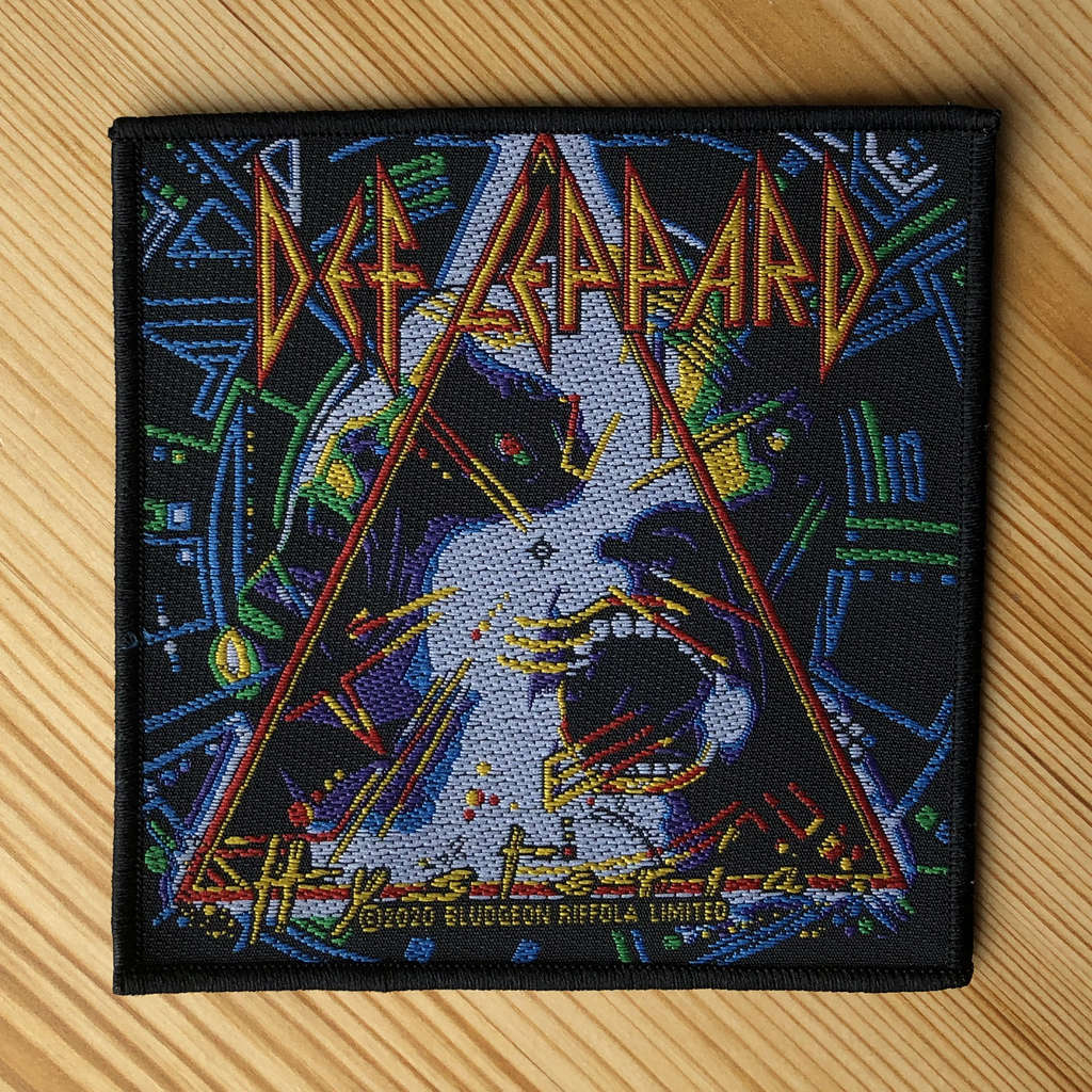 Patch Def Leppard Ricamato Da Cucire O Stirare - Distintivo In Stoffa Per Giacca, Zaino