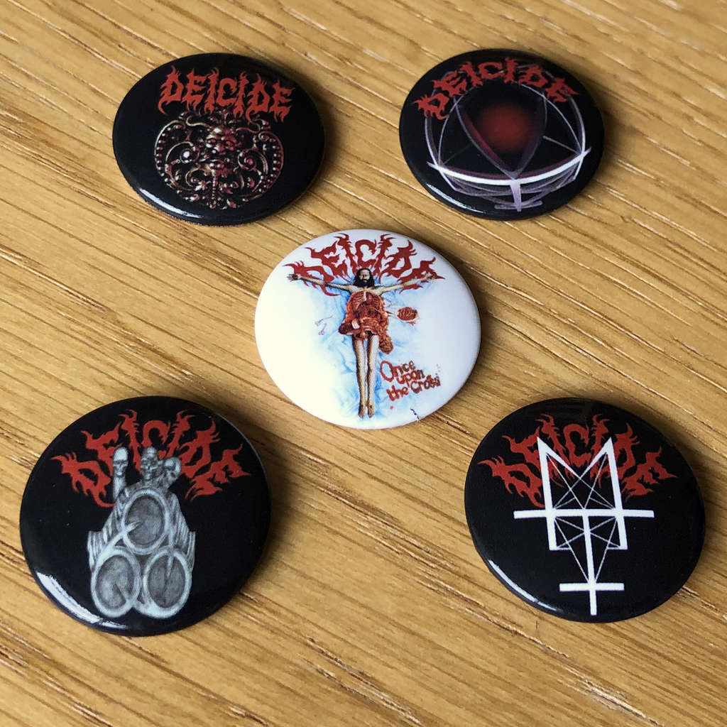 Deicide - Albums (Badge Pack)