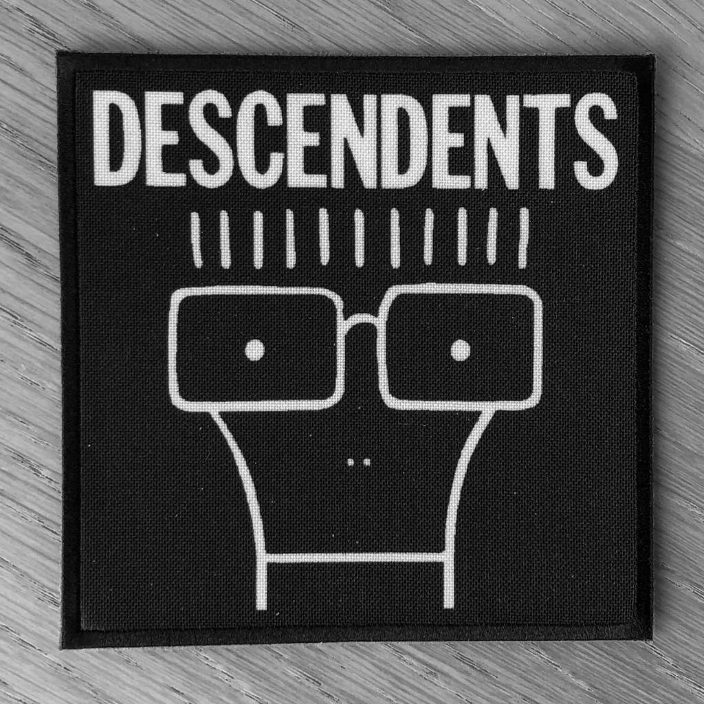 Descendents - White Logo & Milo (New) (Printed Patch)