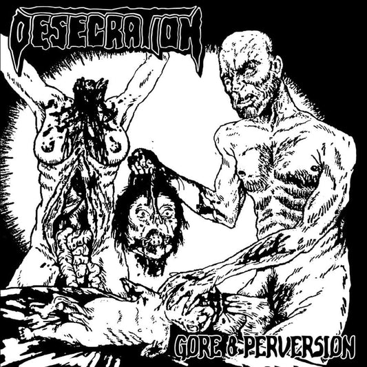Desecration - Gore & Perversion (2025 Reissue) (Splatter Edition) (LP)