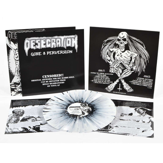 Desecration - Gore & Perversion (2025 Reissue) (Splatter Edition) (LP)
