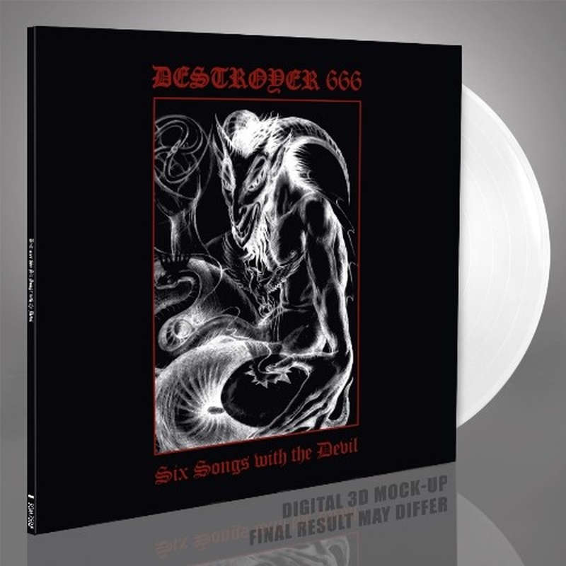 Destroyer 666 - Six Songs with the Devil (2023 Reissue) (White Edition) (LP)