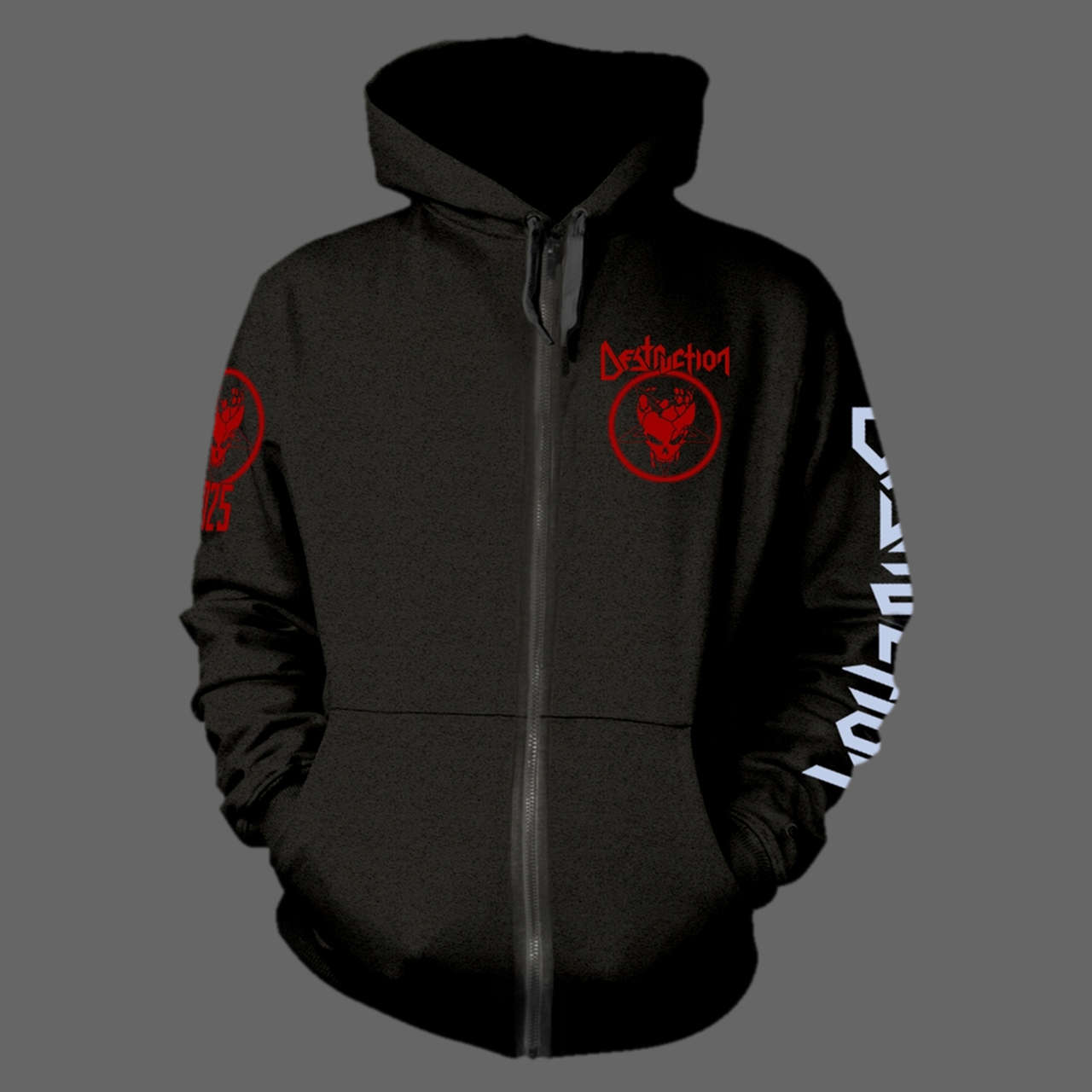 Destruction - Evil Never Sleeps (Full Zip Hoodie)