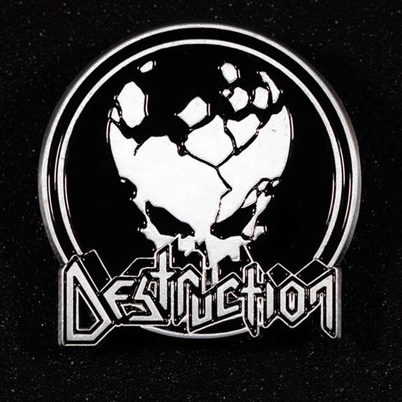 Destruction - Infernal Overkill Skull (Metal Pin)