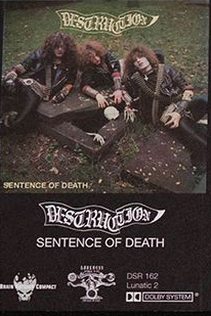 Destruction - Sentence of Death (2023 Reissue) (Cassette)