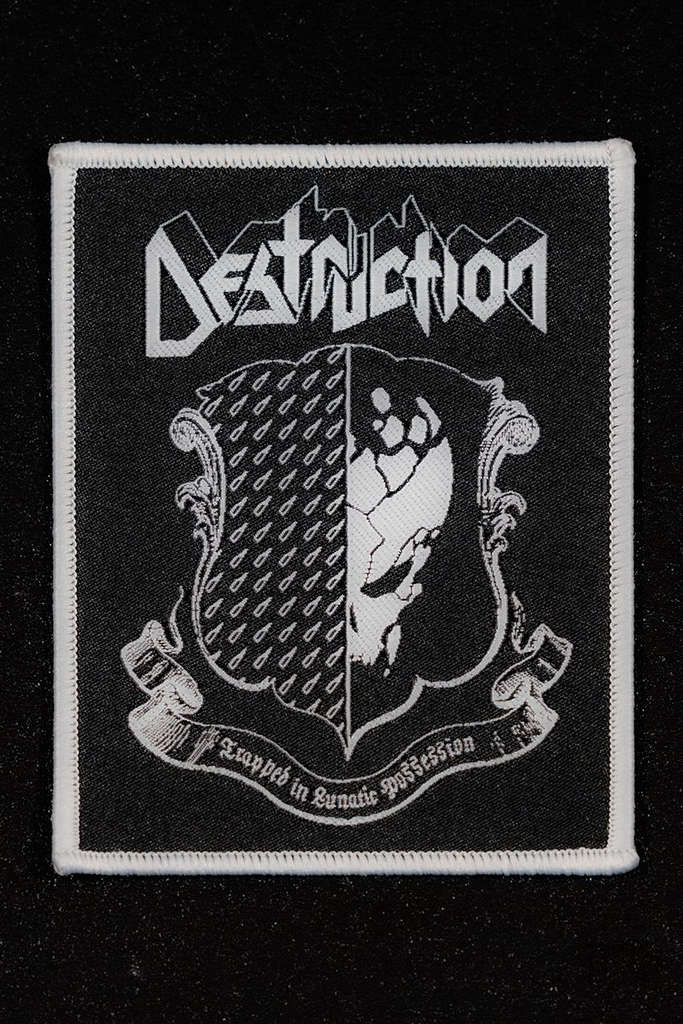 Destruction - Trapped in Lunatic Possession (Woven Patch)