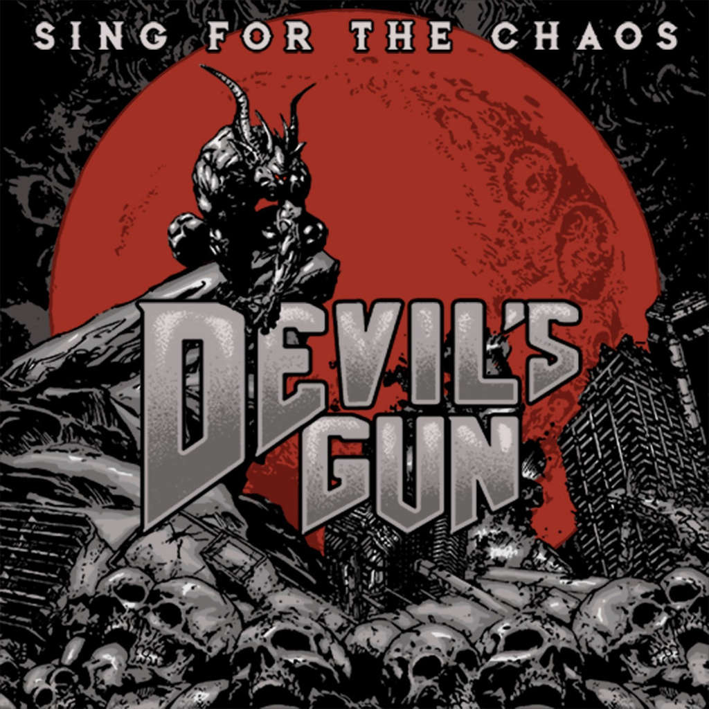 Devil's Gun - Sing for the Chaos (Red & Black Edition) (LP)