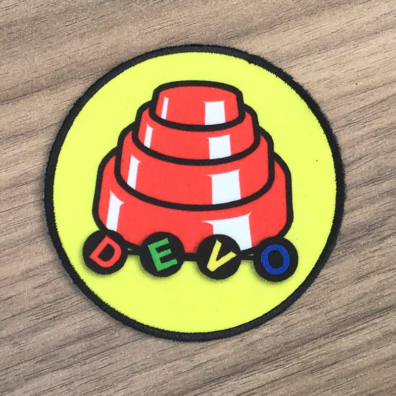 Devo - Logo & Energy Dome (Printed Patch)