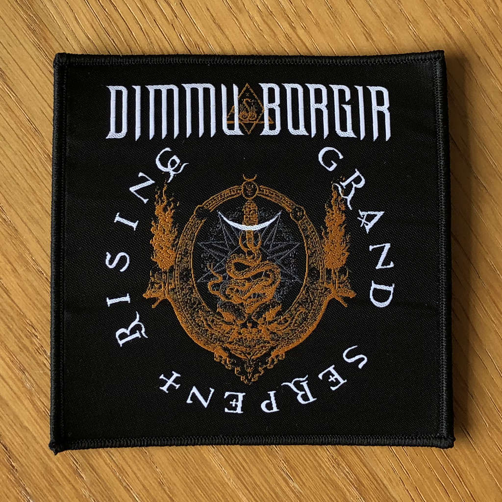 Dimmu Borgir - Grand Serpent Rising (Bronze) (Woven Patch)