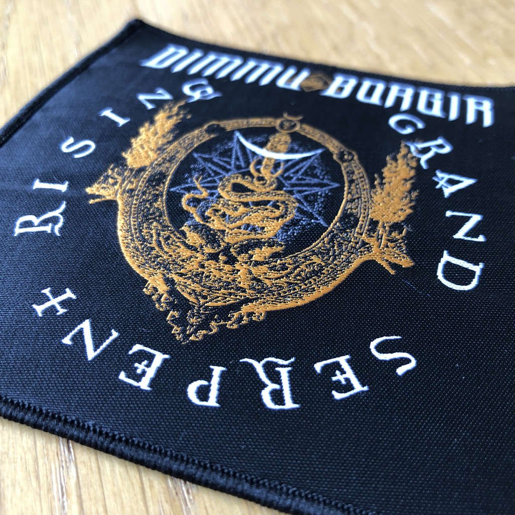 Dimmu Borgir - Grand Serpent Rising (Bronze) (Woven Patch)