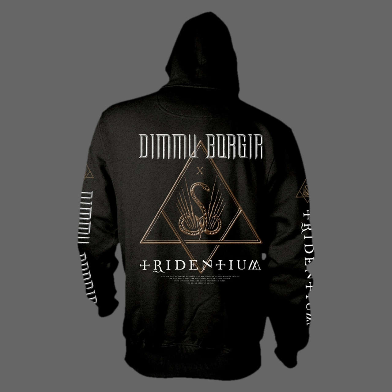 Dimmu Borgir - Grand Serpent Rising (Tridentium) (Full Zip Hoodie)