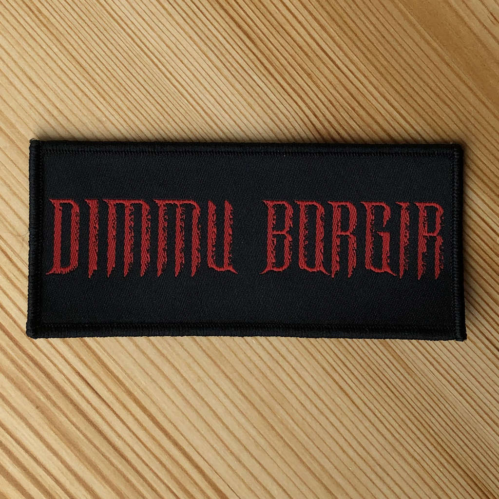 Dimmu Borgir - Red Logo (Woven Patch)