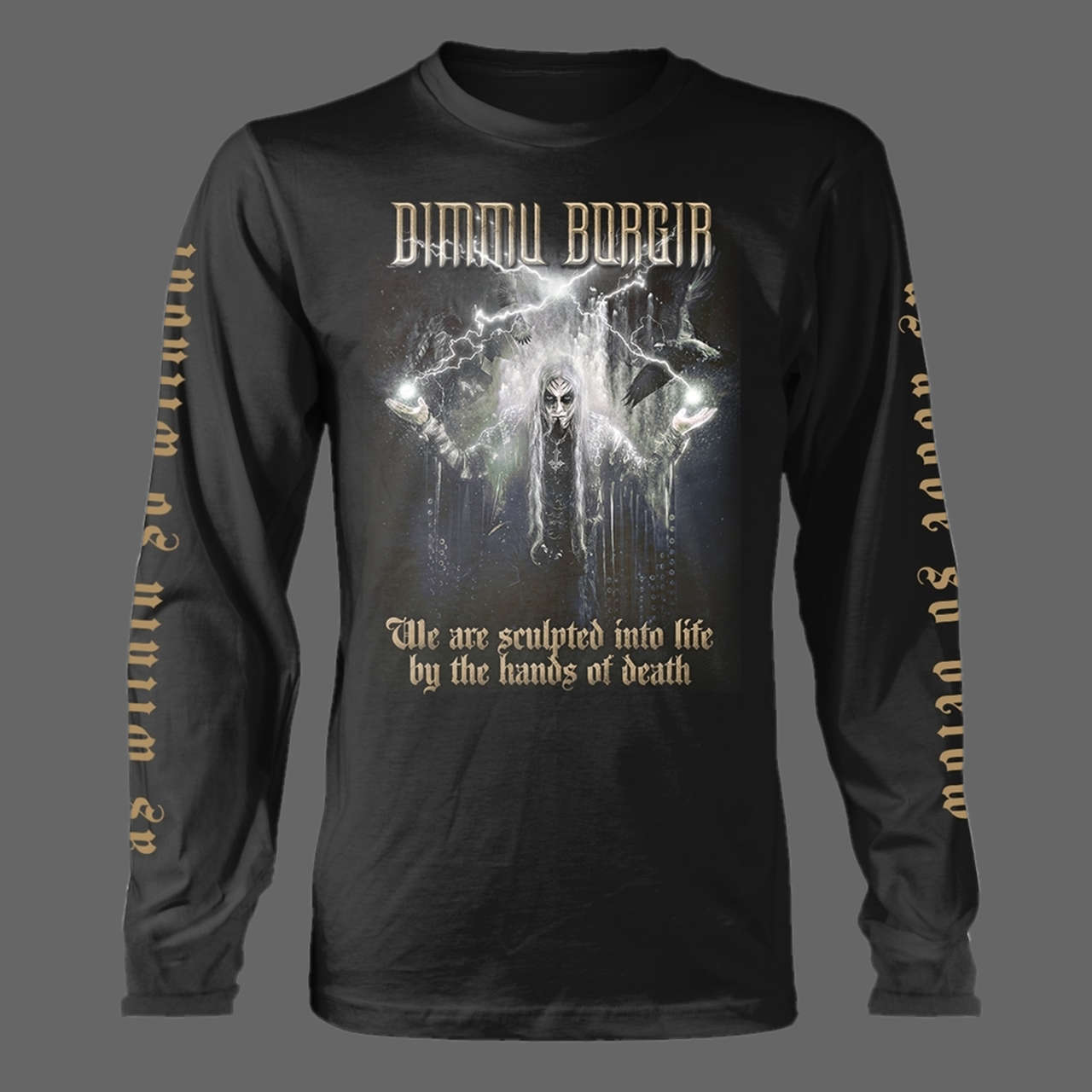 Dimmu Borgir - We are Sculpted into Life by the Hands of Death (Long Sleeve T-Shirt - Released: 17 January 2024)