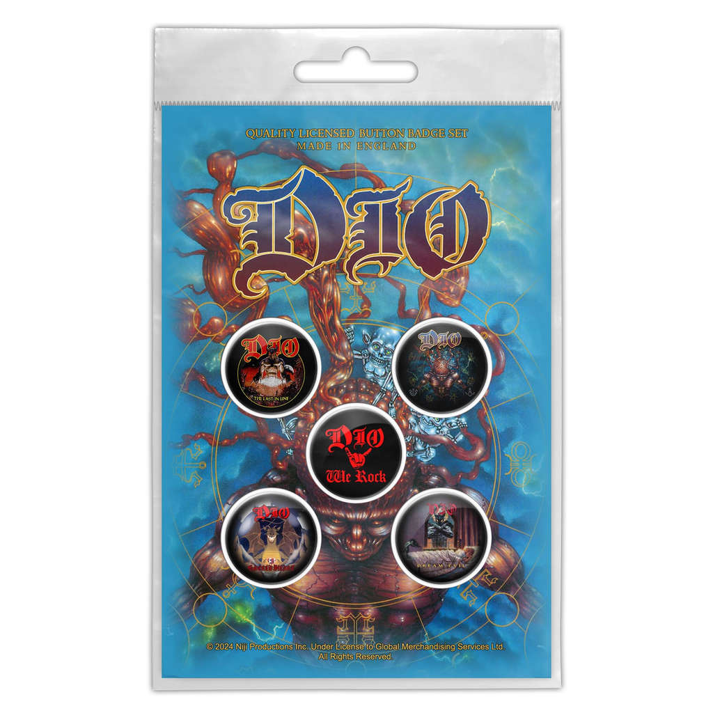 Dio - Strange Highways (Badge Pack)