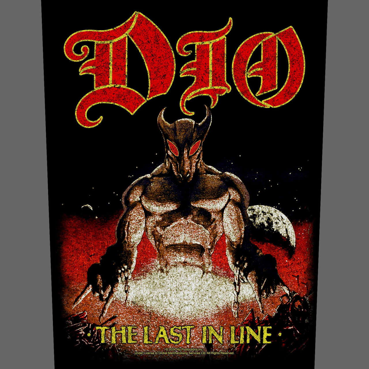 Dio - The Last in Line (Backpatch)