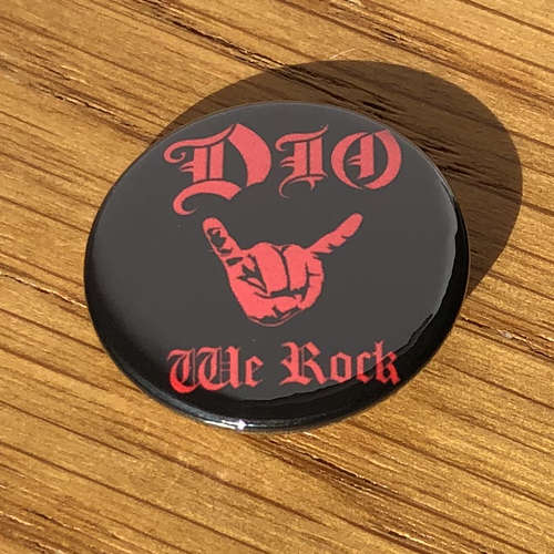 Dio - We Rock (Badge)